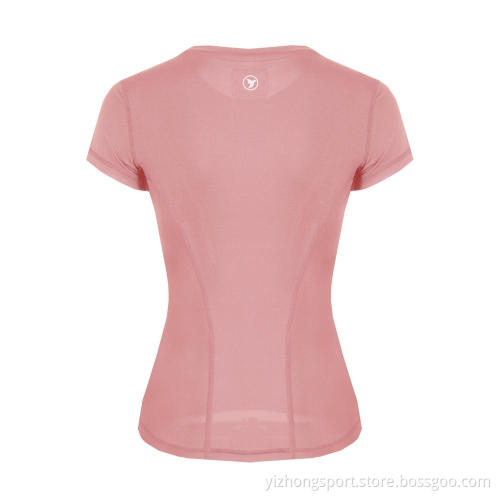Moisture Wicking Dry Fit Womens T Shirt Breathable